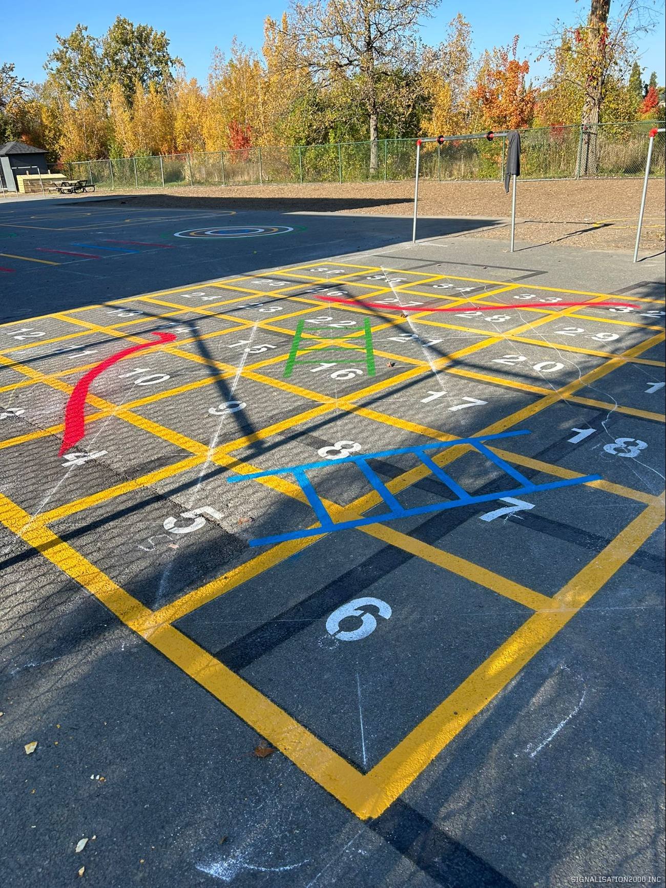 tracage de terrain de jeux